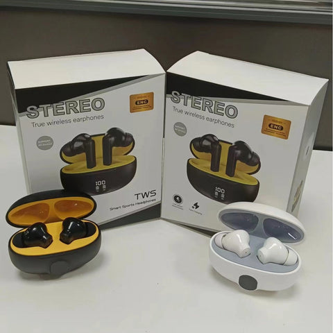 Stereo TWS Wireless Bluetooth Earbuds - Areebreviews