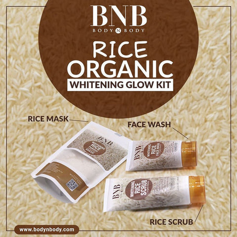 BNB 3 in 1 Rice Extract & Glow Kit - Areebreviews
