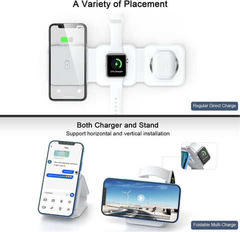 3-in-1 Wireless Charging Pad - Areebreviews