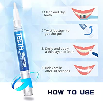 Dazzling Instant White Teeth Whitening Pen - Areebreviews