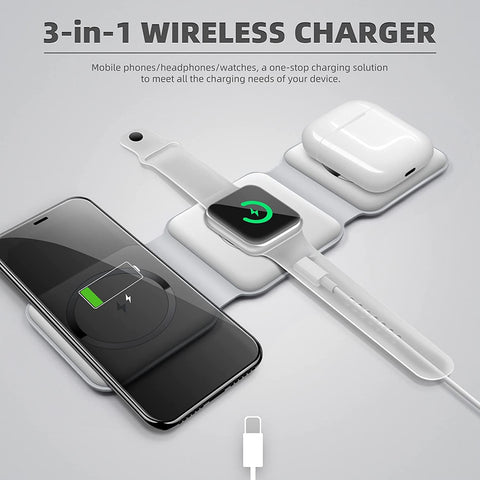 3-in-1 Wireless Charging Pad - Areebreviews