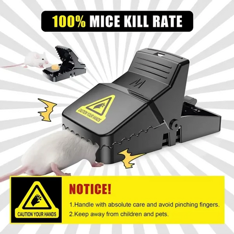 🔥 Best Seller | Heavy Duty Mouse Trap | 100% Kill Rate 💯 - Areebreviews