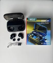New M10 Wireless Earbuds - Areebreviews