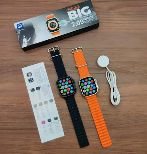 T900 Ultra Smart Watch Men 2.09" HD Screen Bluetooth Calling - Areebreviews