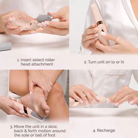 Electric Pedicure Foot File Callus Remover - Areebreviews